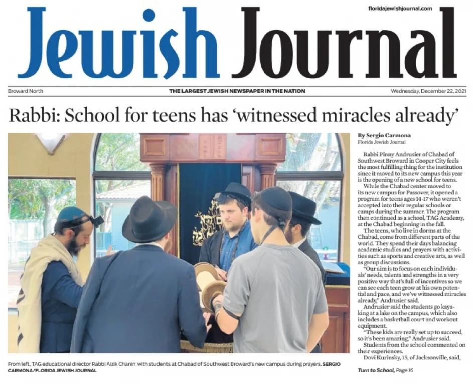 TAG in the News